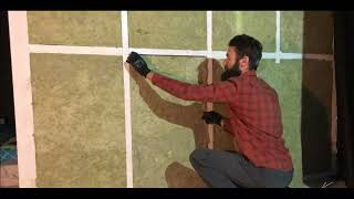 h 8 Internal partitions with noise insulation, vapor barrier and sound insulation